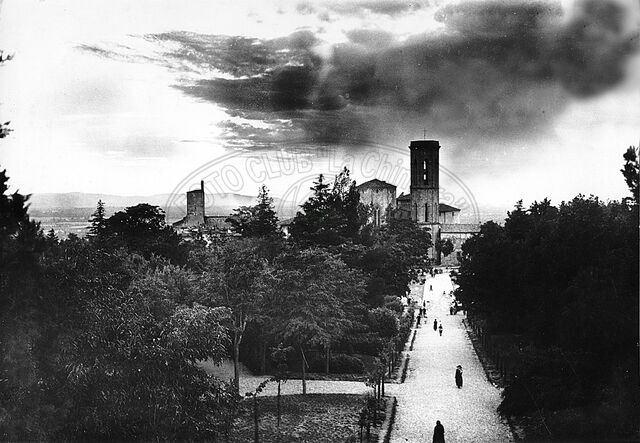 Viale centrale del “Passeggio del Prato”
