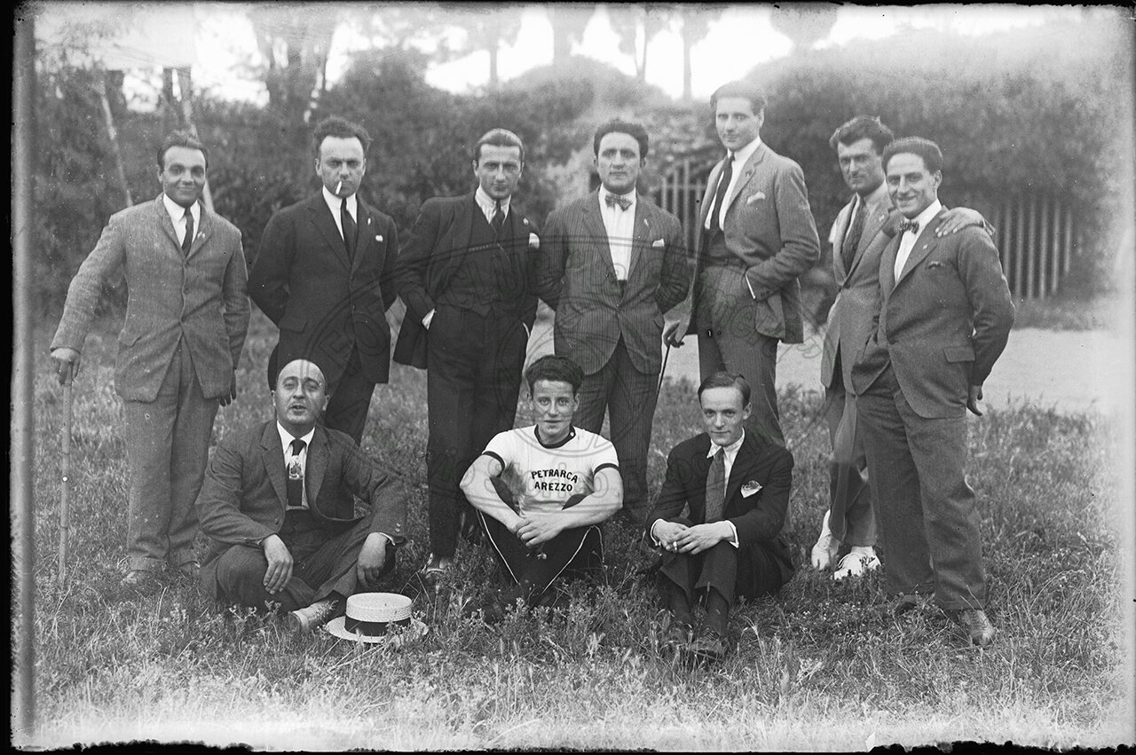 Foto di gruppo della “Petrarca”
