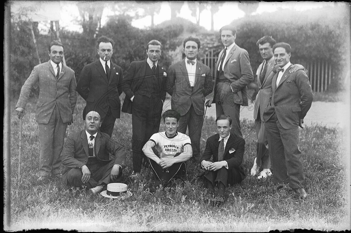 Foto di gruppo della “Petrarca”