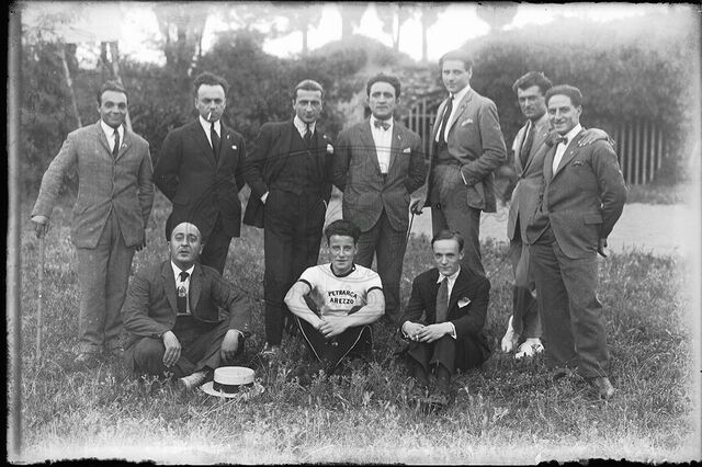 Foto di gruppo della “Petrarca”