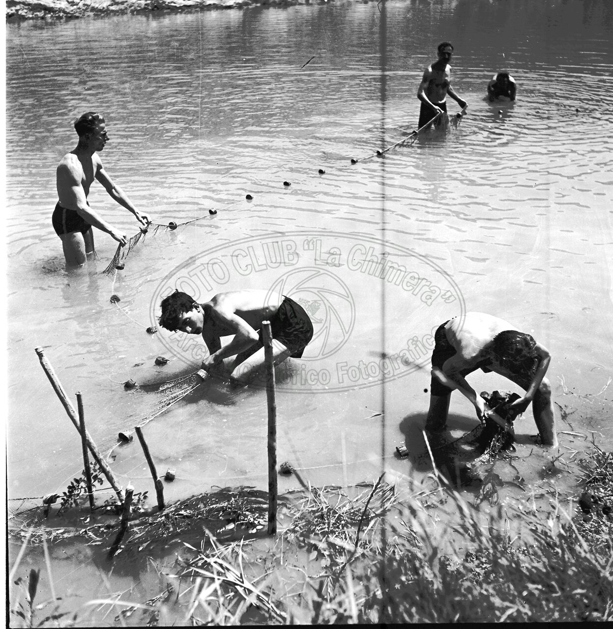 Pesca in Arno a Giovi
