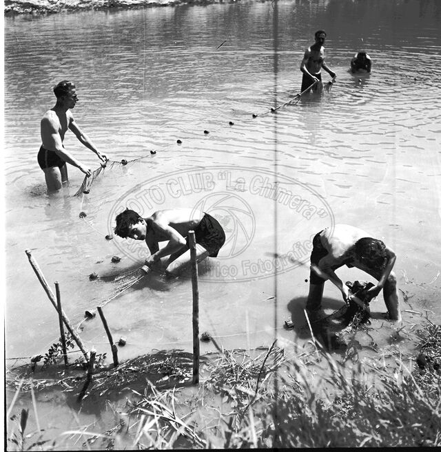 Pesca in Arno a Giovi