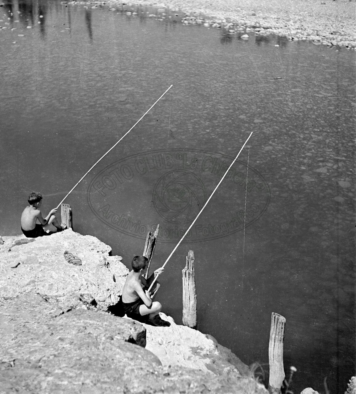Pesca in Arno a Giovi