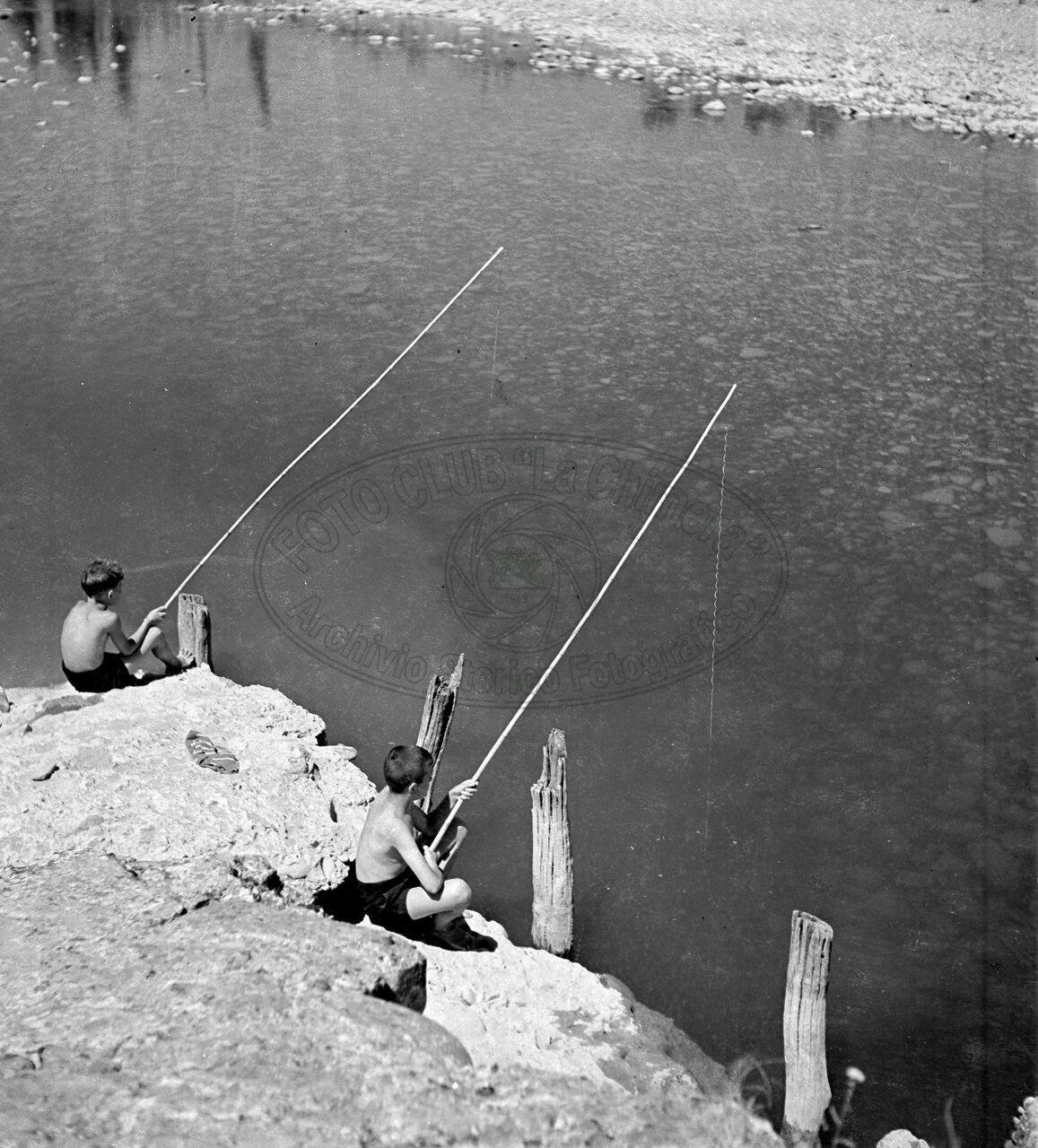 Pesca in Arno a Giovi