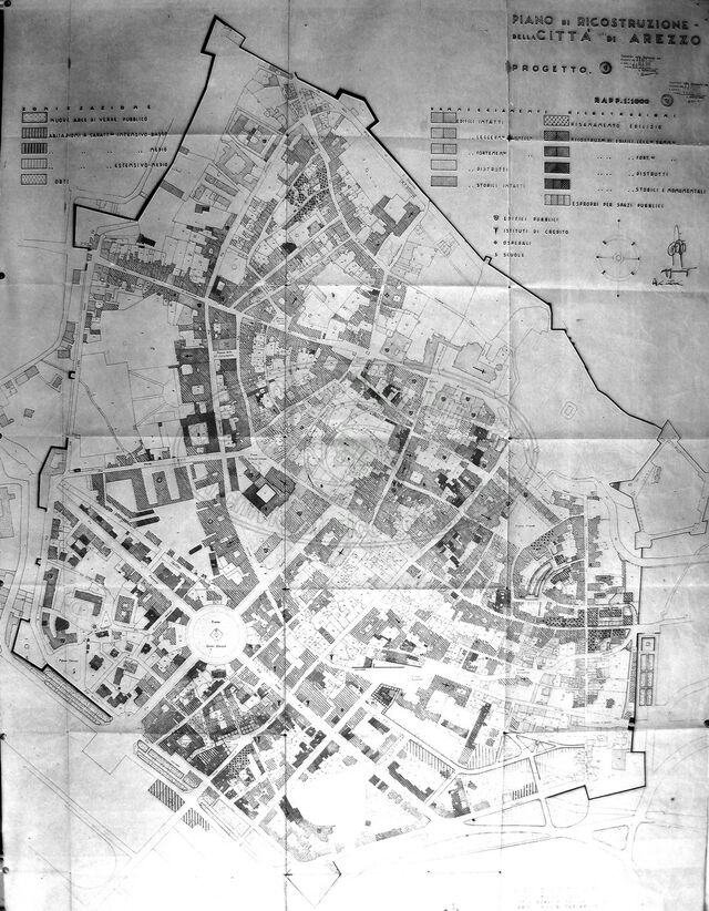 Piano ricostruzione della città