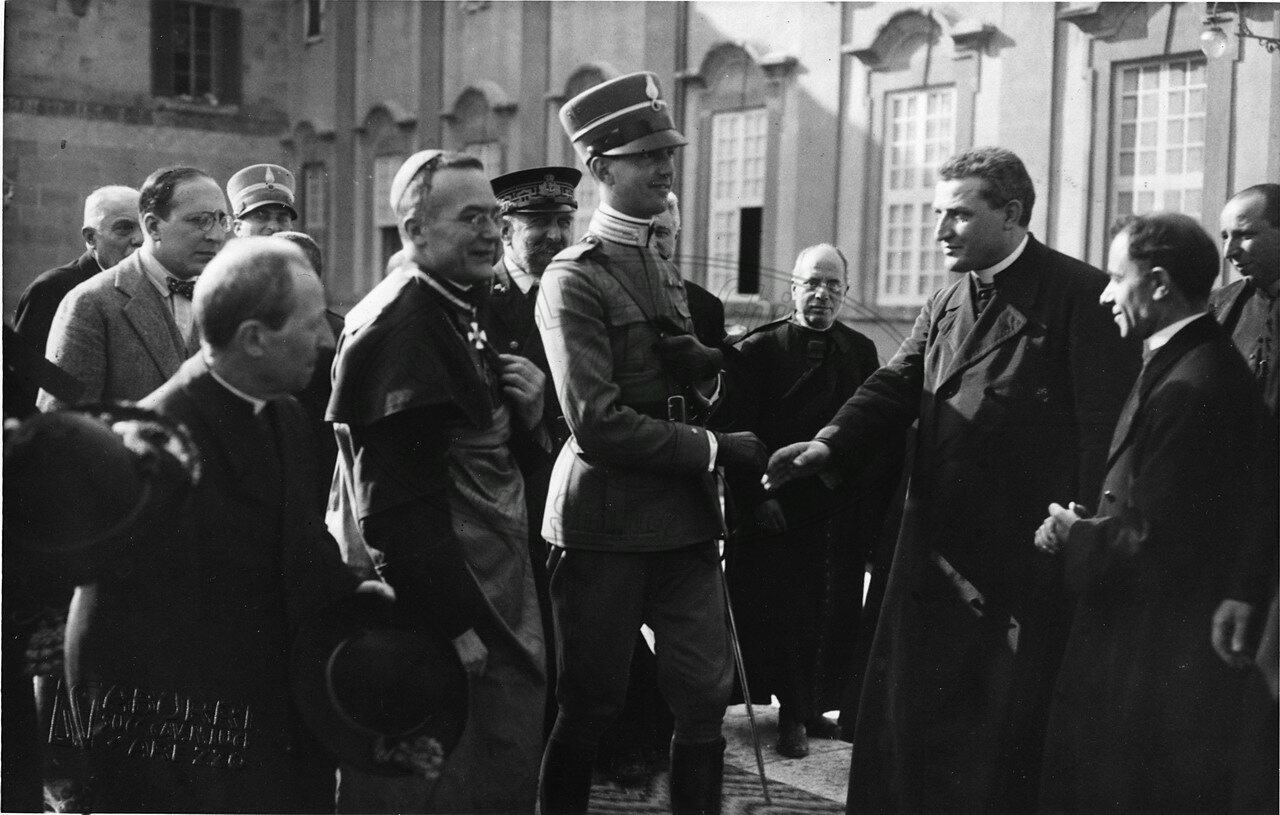 Visita di Umberto di Savoia