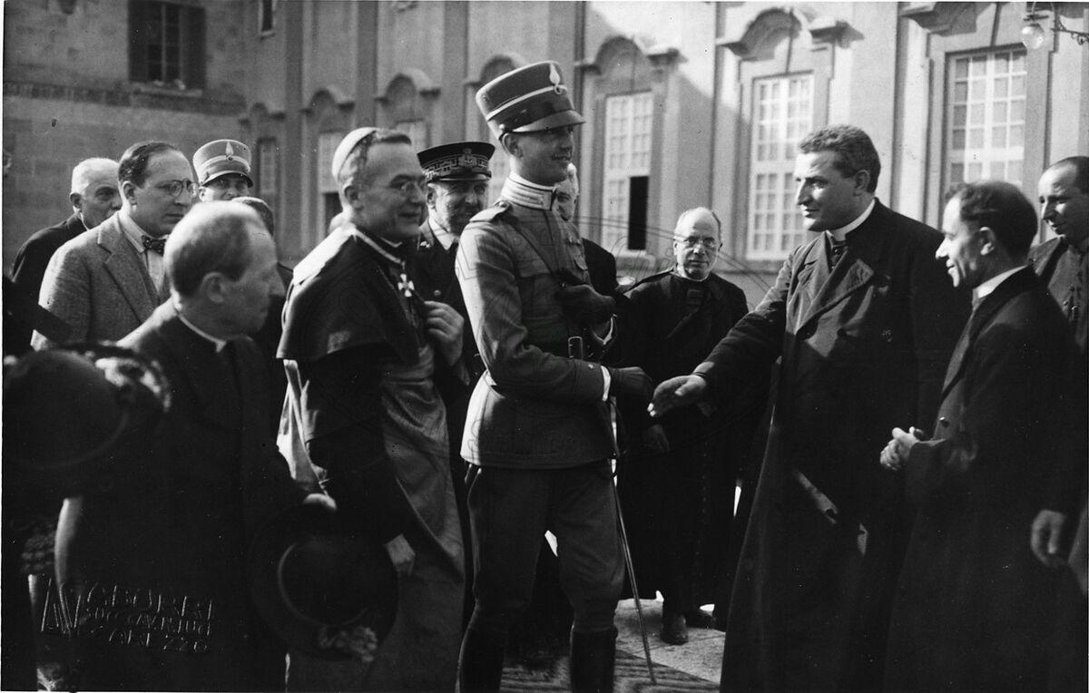 Visita di Umberto di Savoia