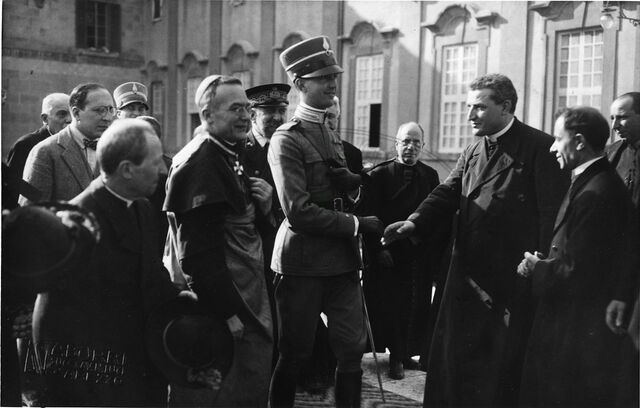 Visita di Umberto di Savoia