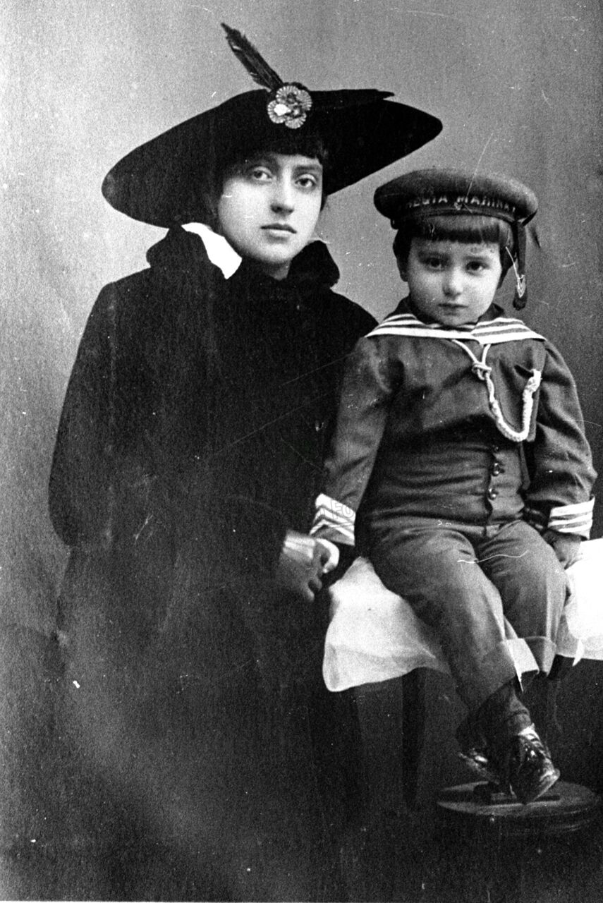 Ritratto di donna con bambino