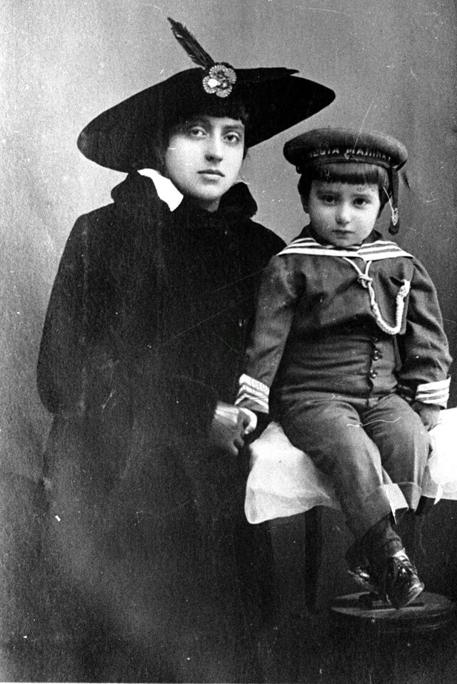 Ritratto di donna con bambino