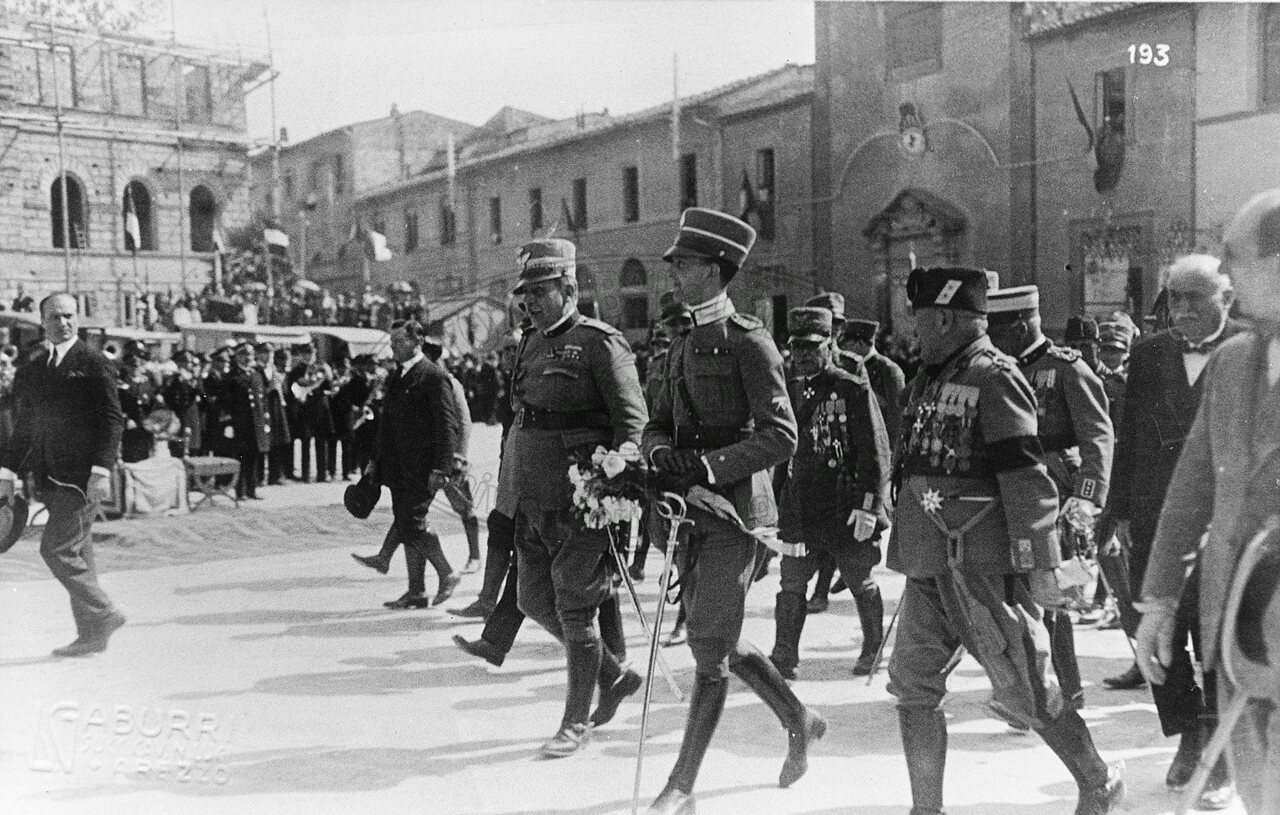 Visita di Umberto di Savoia