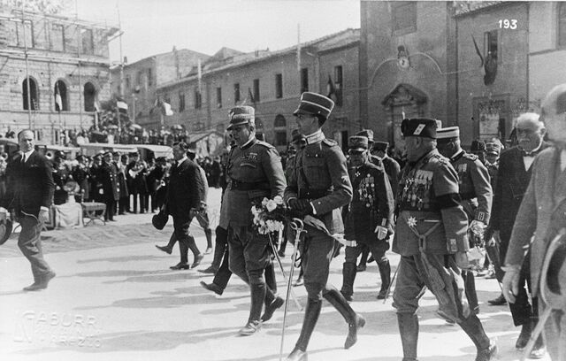 Visita di Umberto di Savoia