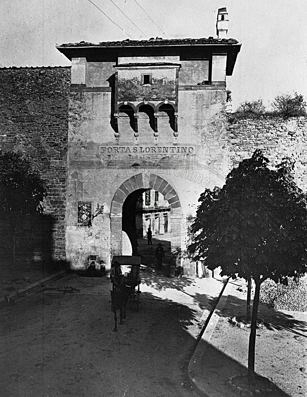 Porta S. Lorentino (già Porta Fiorentina)