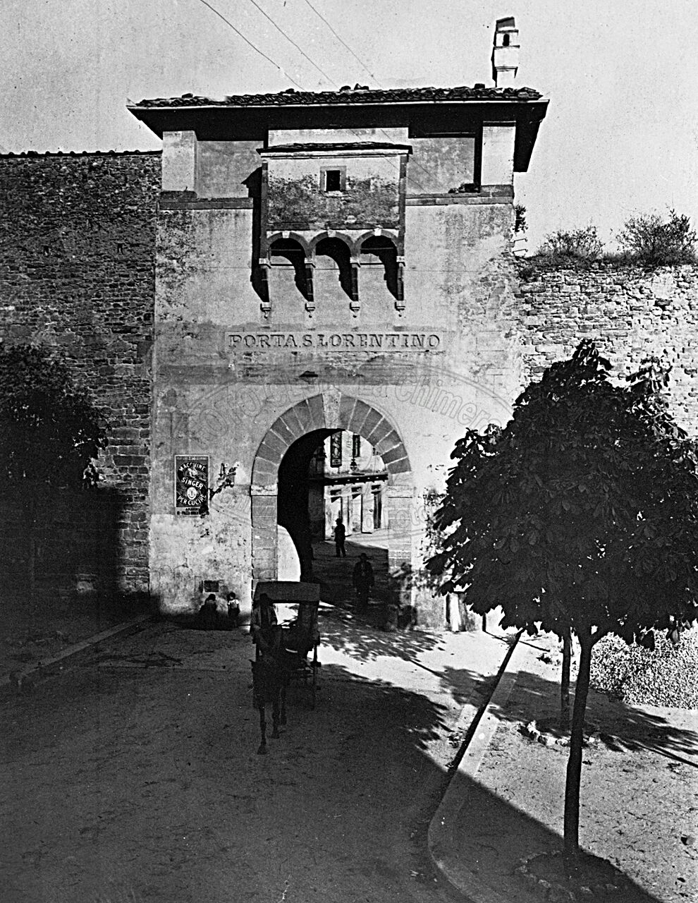Porta S. Lorentino (già Porta Fiorentina)