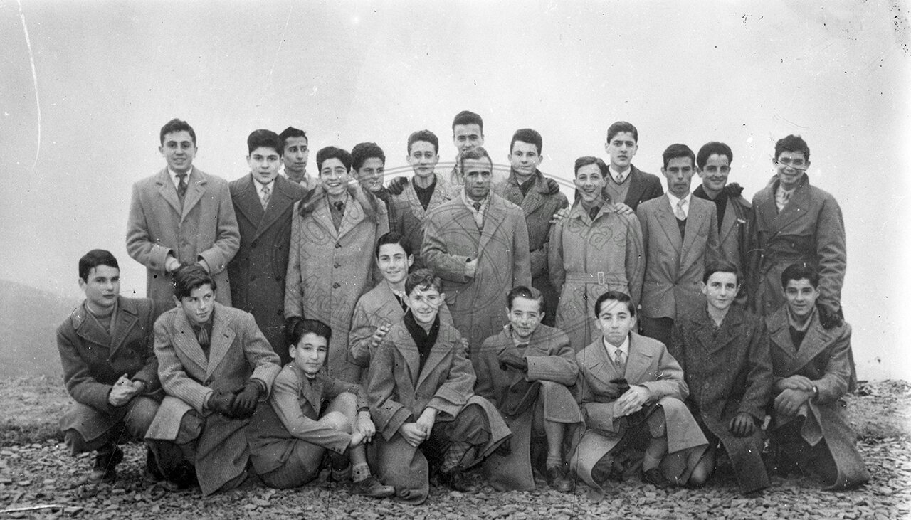 Gruppo di ginnasti