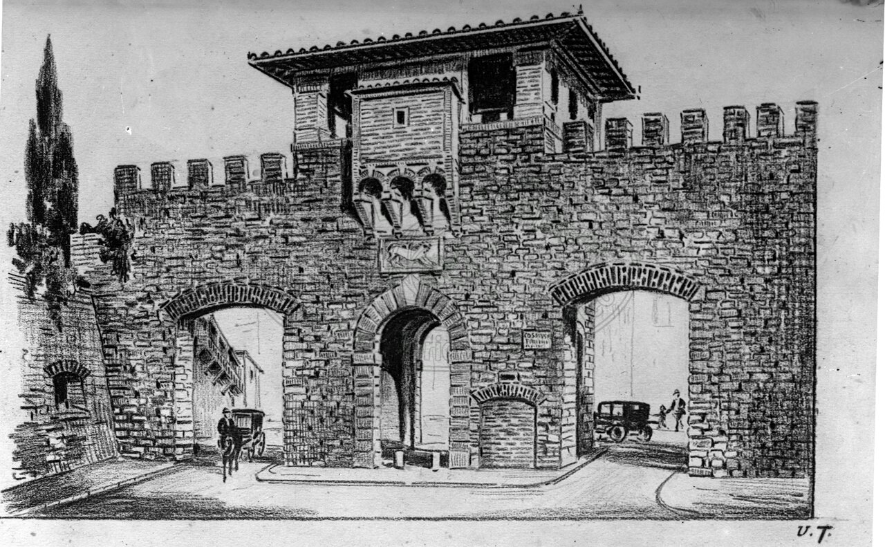 Porta S. Lorentino (già Porta Fiorentina)