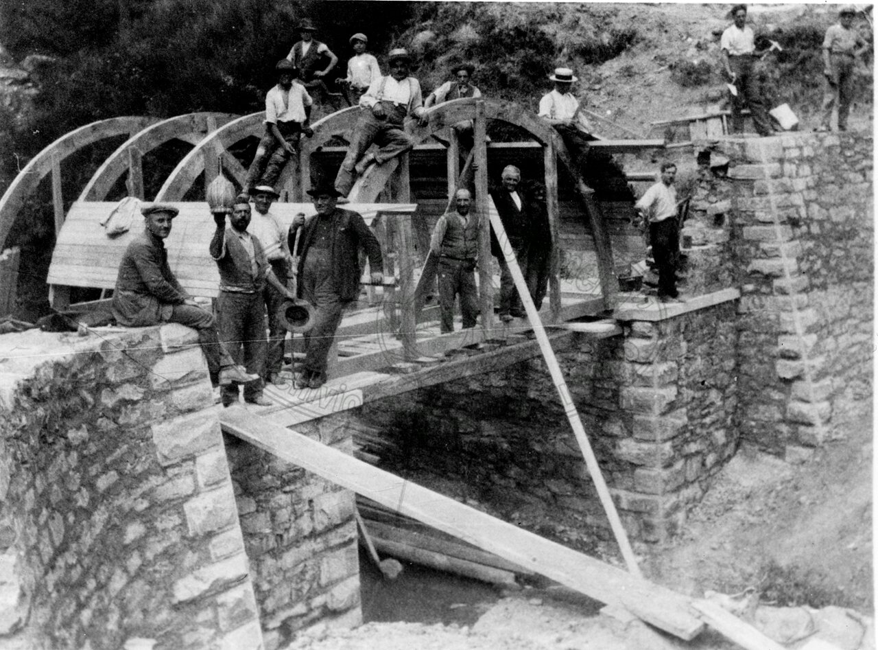 Centinatura per un ponte