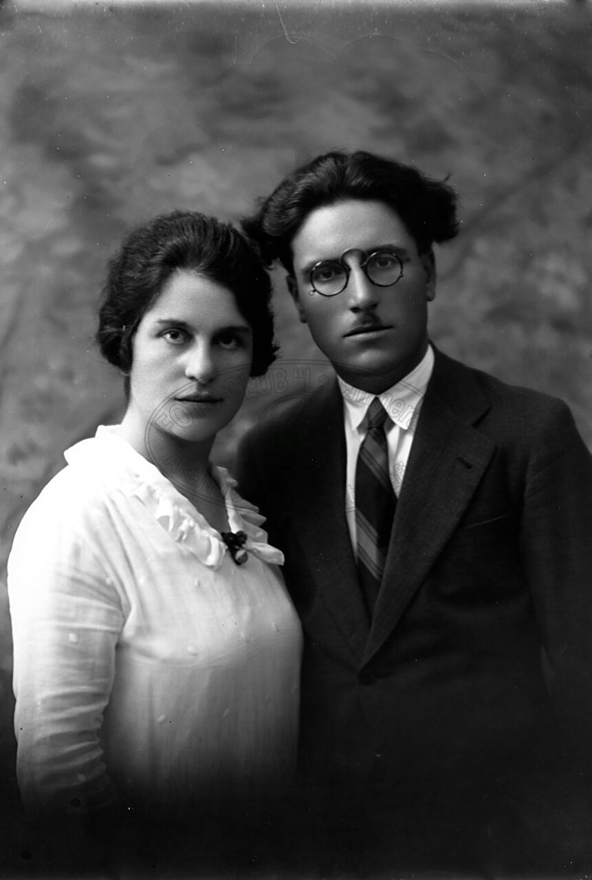 Ritratto di coppia in studio