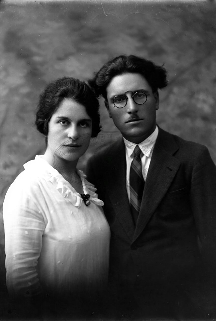 Ritratto di coppia in studio