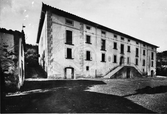 La villa del Convitto Nazionale