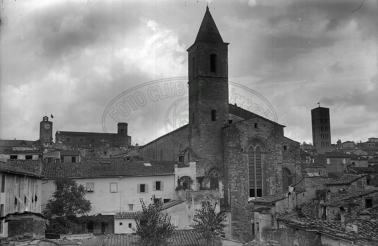 Panorama della parte alta della città
