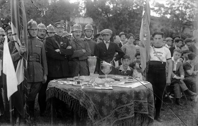 Premiazione di gara ginnica