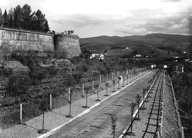 Il nuovo Viale del Re (poi Bruno Buozzi)