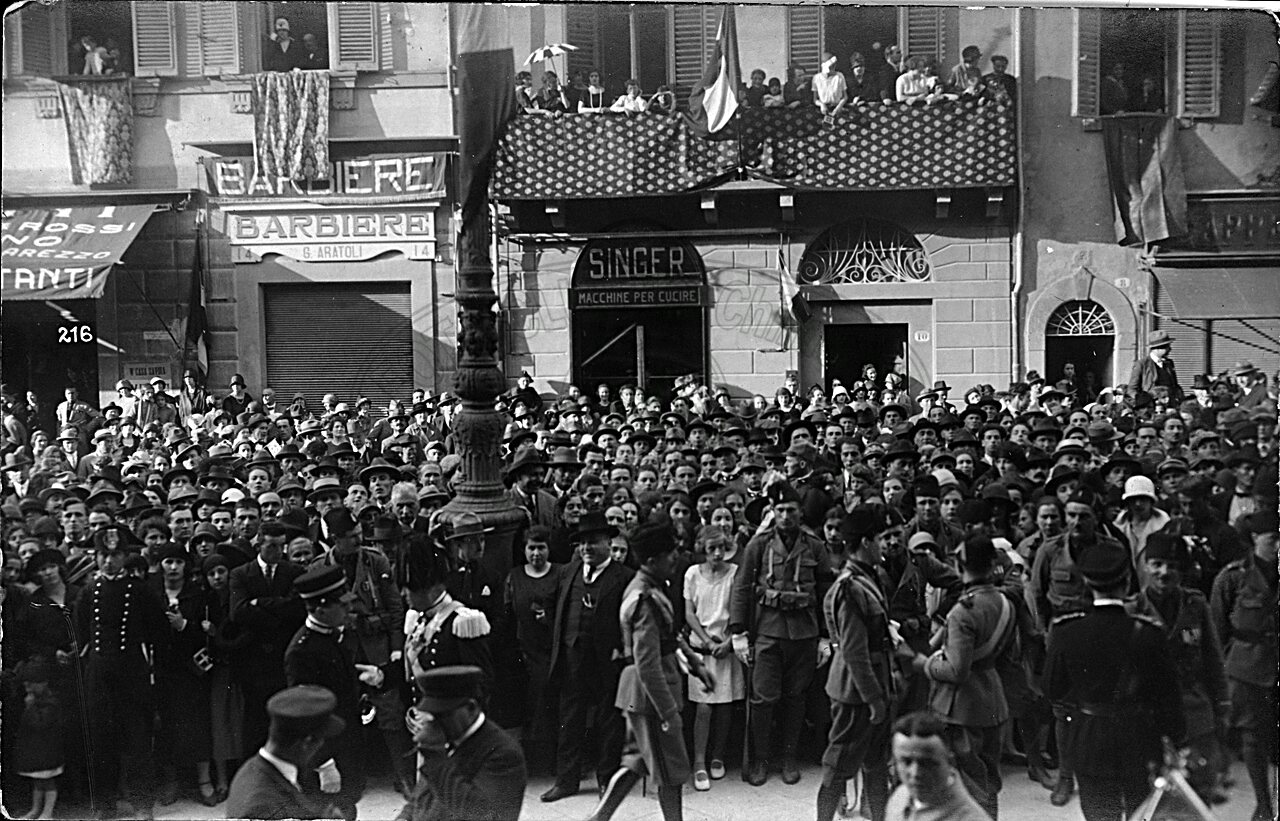 Visita di Umberto di Savoia