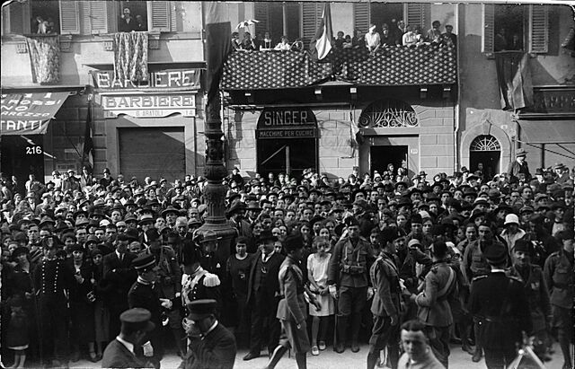 Visita di Umberto di Savoia