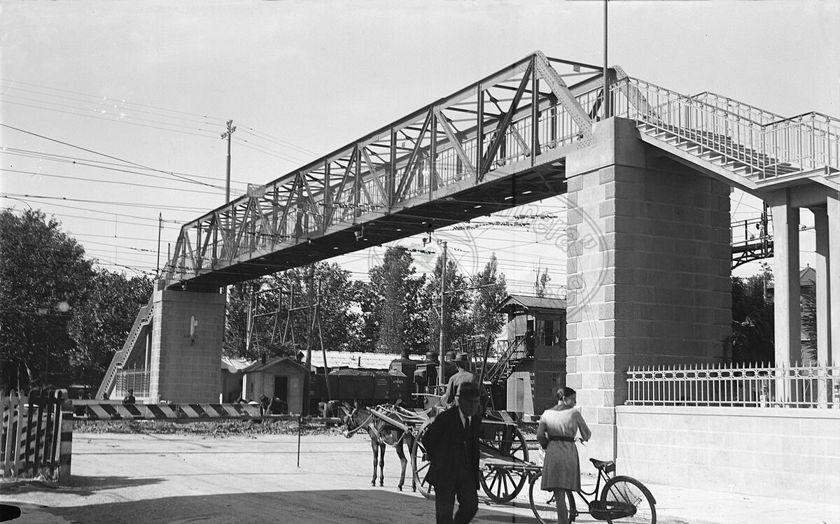 Il passaggio a livello di Via Vittorio Veneto