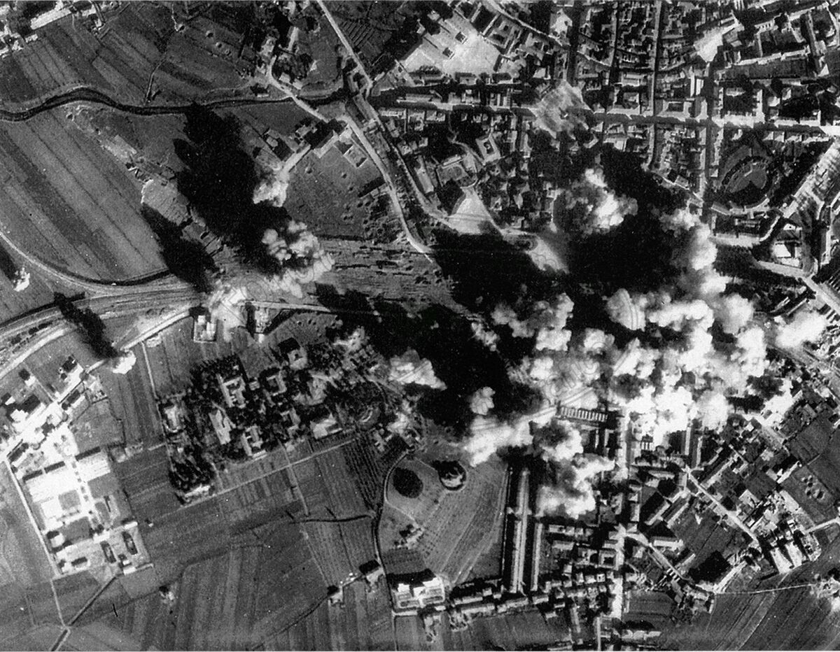 Bombardamento sulla città