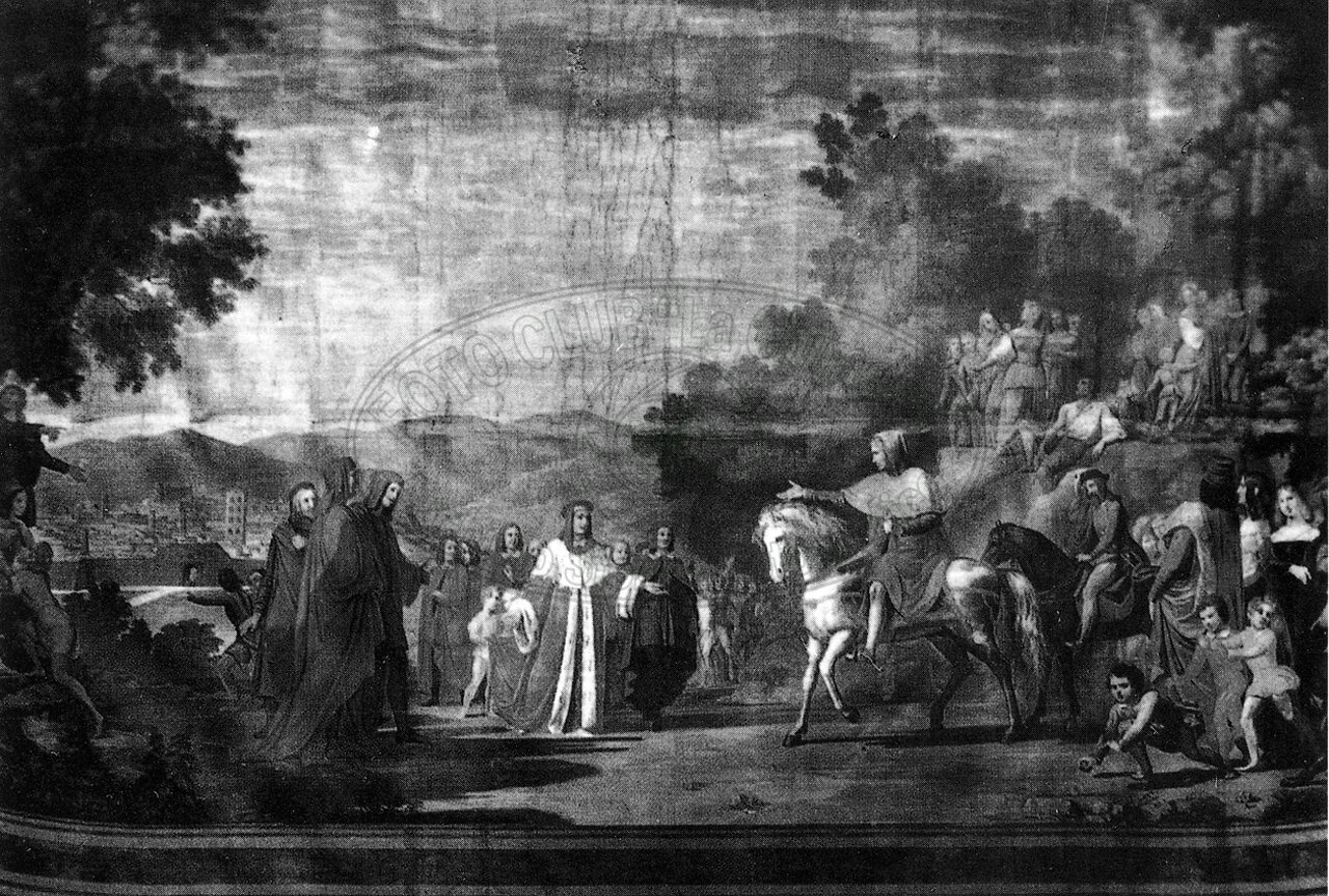 Sipario principale del Teatro Petrarca