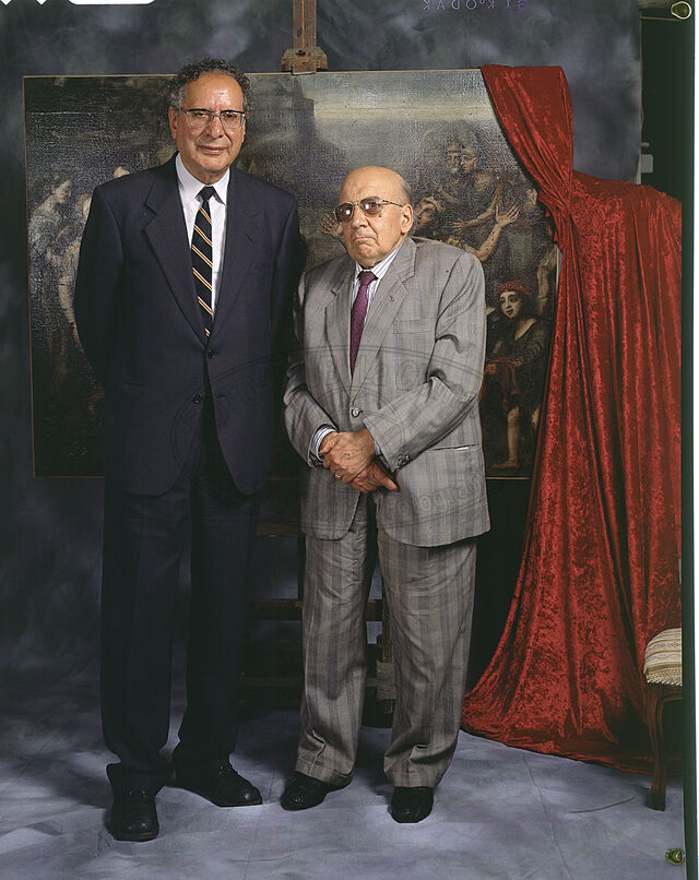 Il sindaco Ducci con Ivan Bruschi