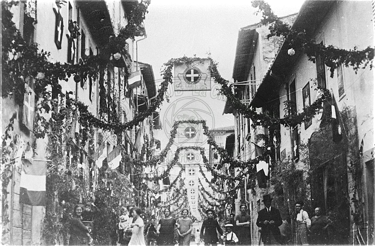 Addobbi della Croce Bianca