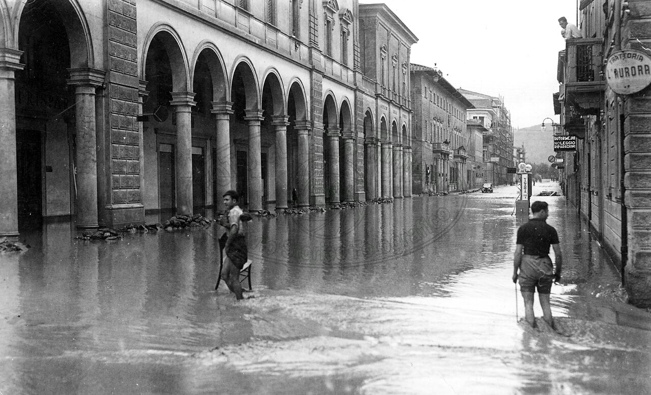 Alluvione in Via Roma