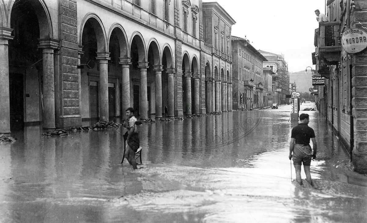Alluvione in Via Roma
