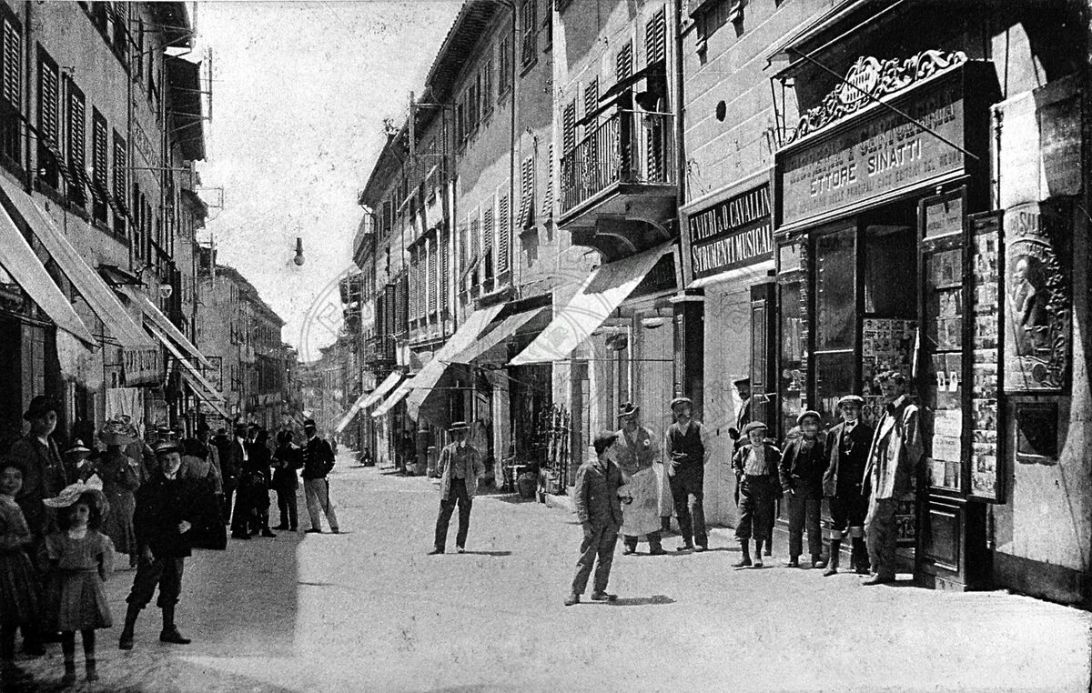 Corso Vittorio Emanuele II (già Borgo Maestro poi Corso Italia)