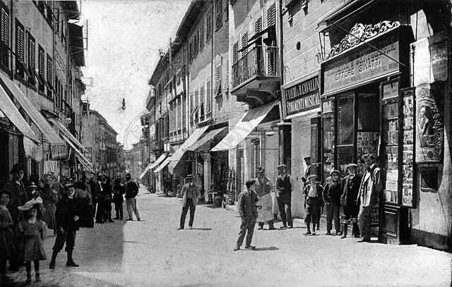Corso Vittorio Emanuele II (già Borgo Maestro poi Corso Italia)