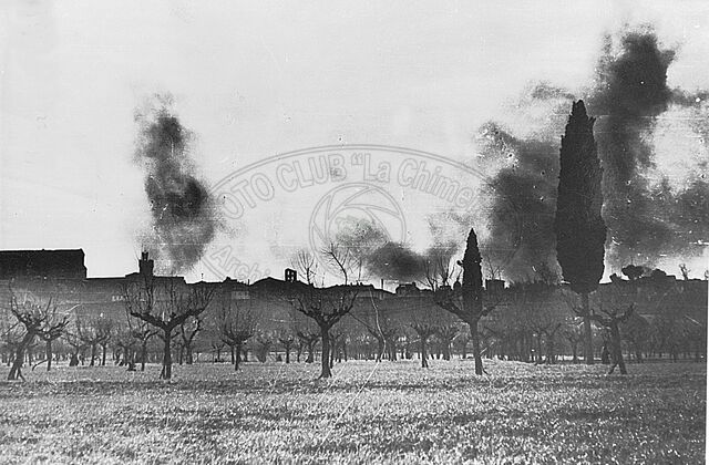 Bombardamento sulla città