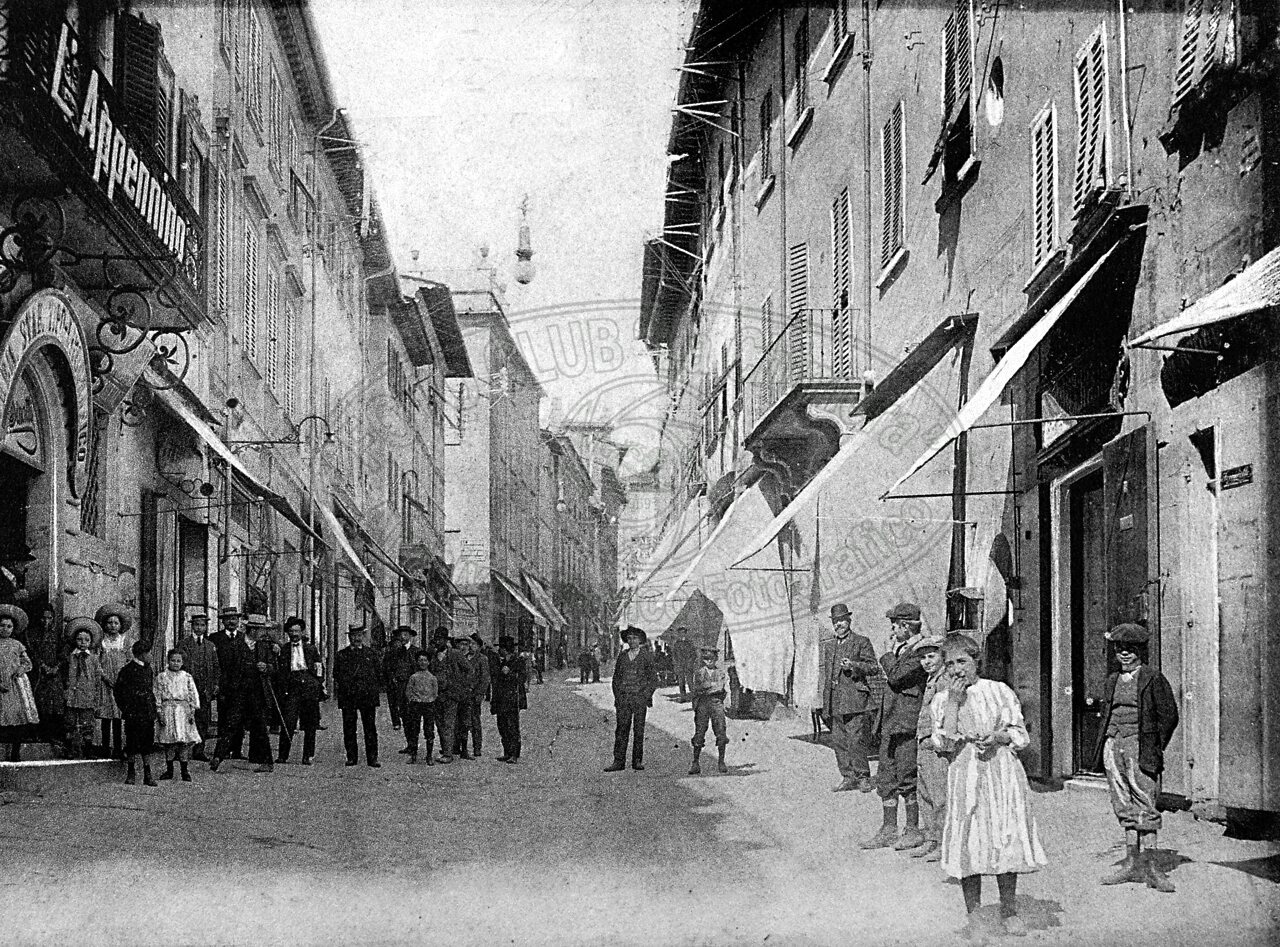 Corso Vittorio Emanuele II (già Borgo Maestro poi Corso Italia)