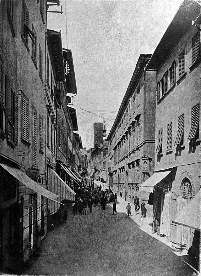 Corso Vittorio Emanuele II (già Borgo Maestro poi Corso Italia)