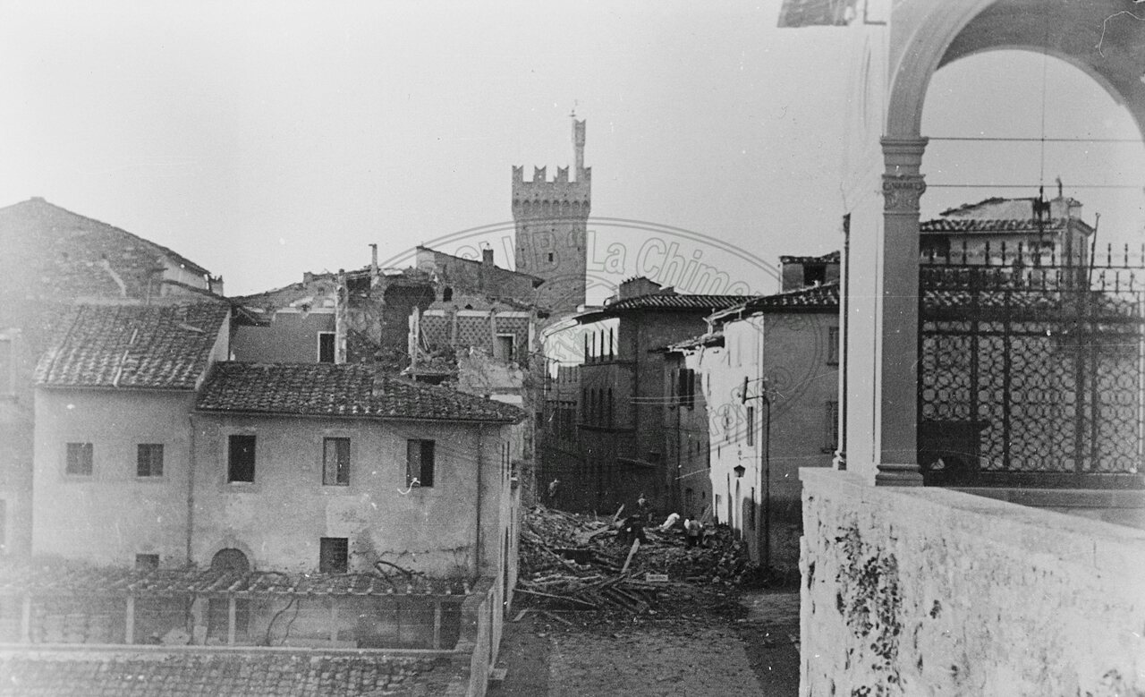 Macerie in Via dell’Orto