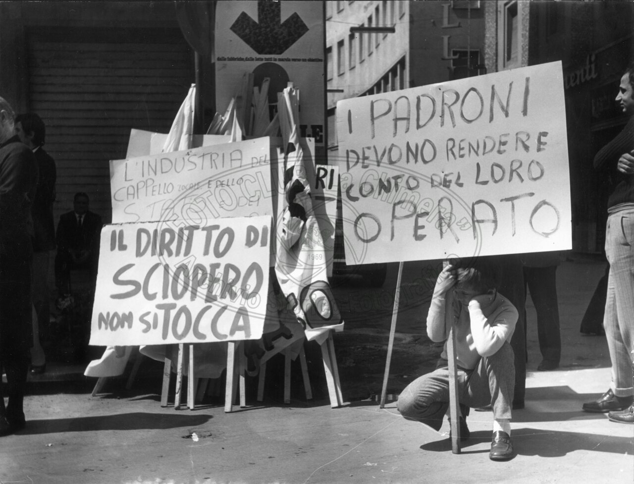 Dipendenti in sciopero