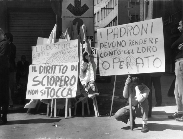 Dipendenti in sciopero