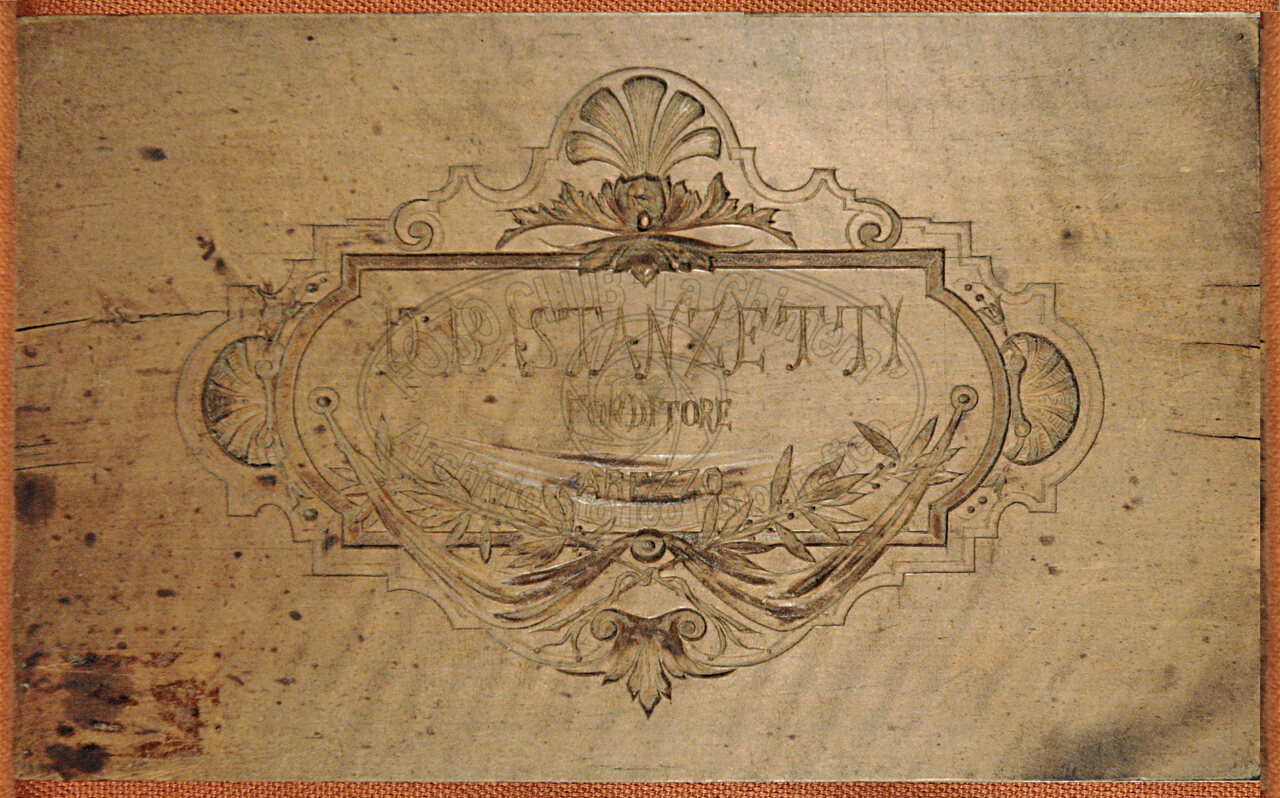 Cartiglio della Fonderia Bastanzetti
