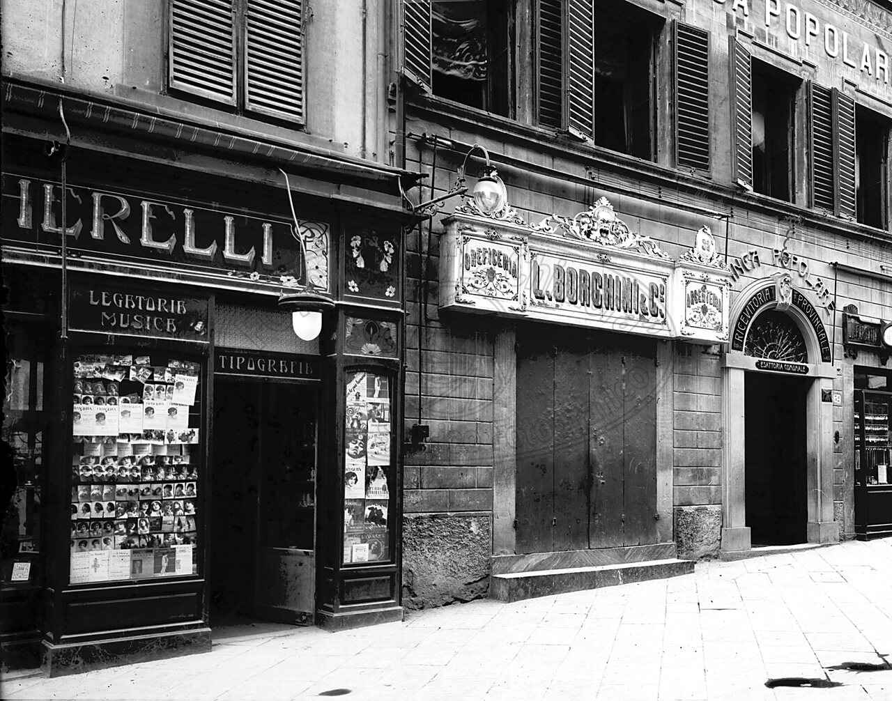 Corso Vittorio Emanuele II (già Borgo Maestro poi Corso Italia)