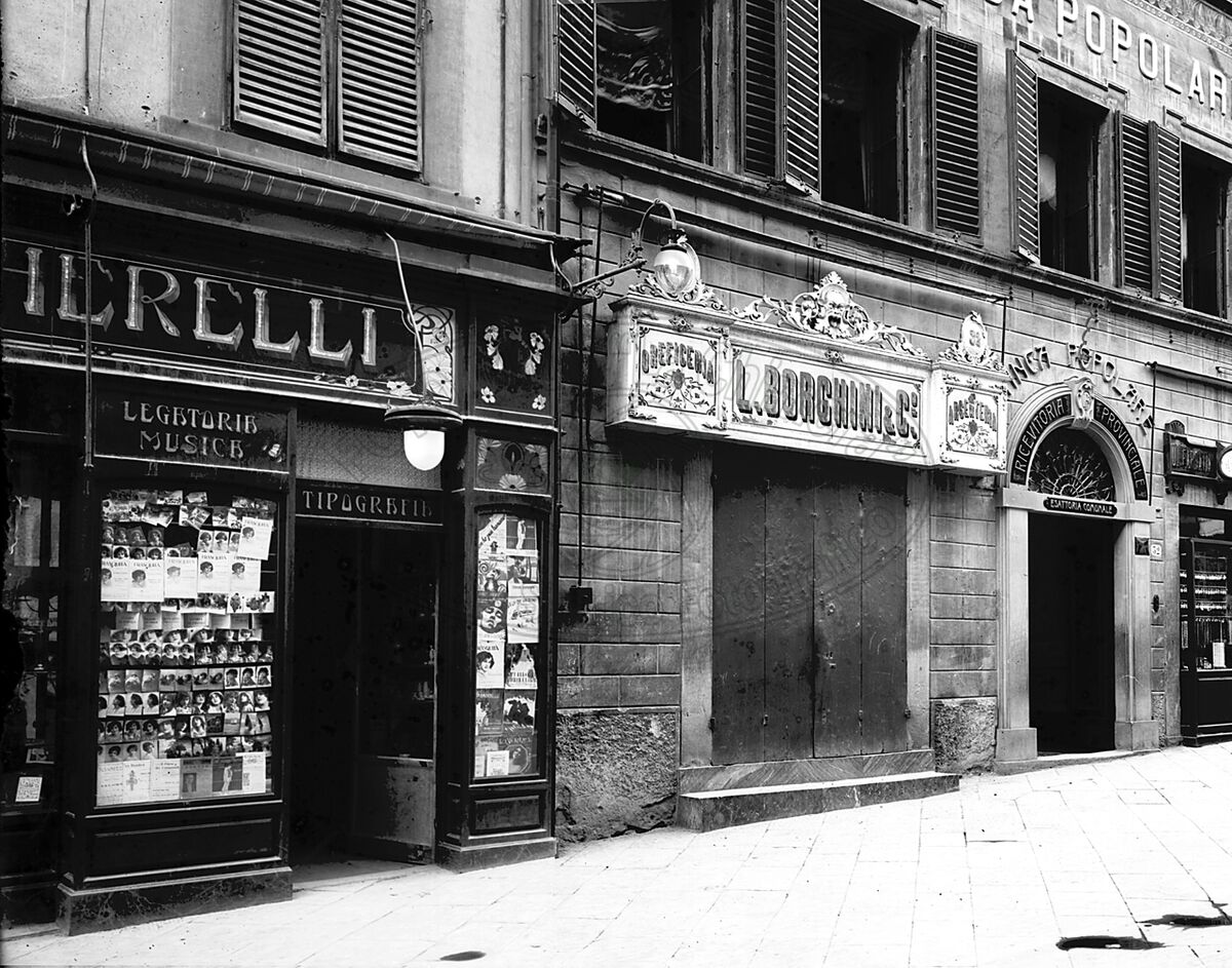 Corso Vittorio Emanuele II (già Borgo Maestro poi Corso Italia)