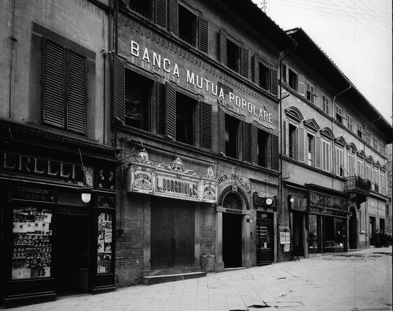 Corso Vittorio Emanuele II (già Borgo Maestro poi Corso Italia)