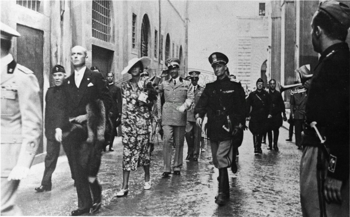 Visita di Umberto di Savoia