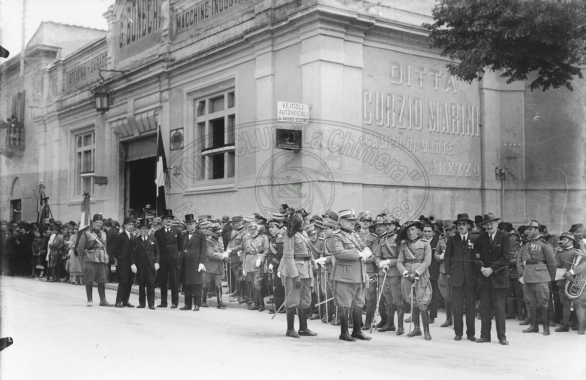 Visita di Umberto di Savoia
